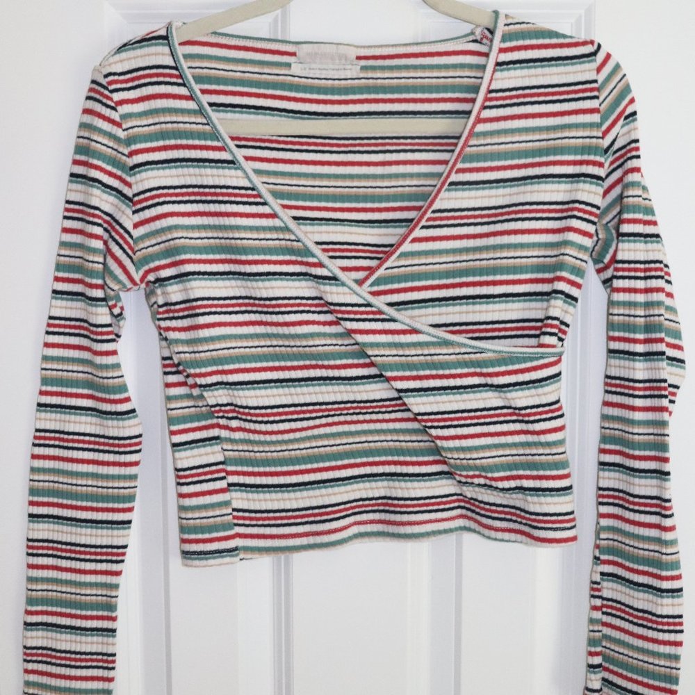 Urban outfitters knit crop top